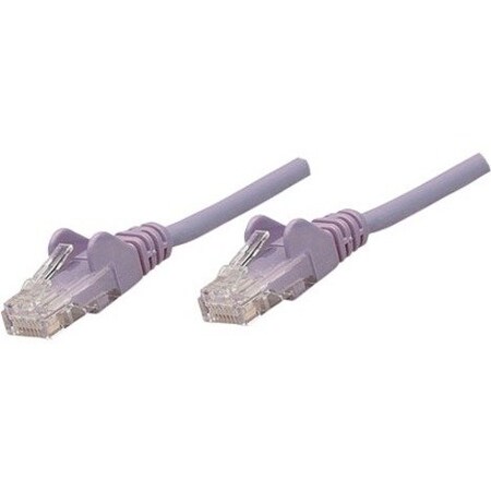 Intellinet Network Solutions 1 Ft Purple Cat5E Snagless Patch Cable 453431